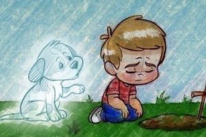 LOSING A PET IS PAINFUL MOST PEOPLE DON"T